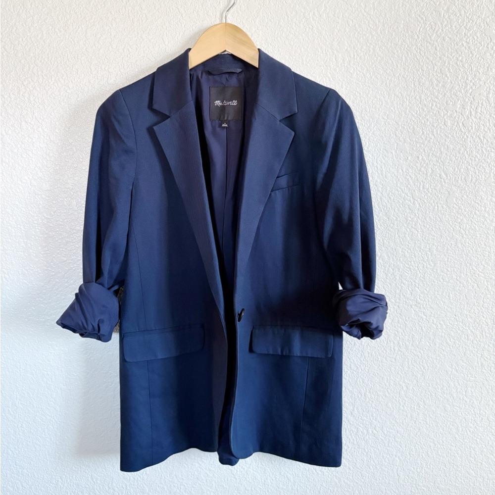 Madewell The Larsen Boyfriend Blazer Size Small Oversized Fit